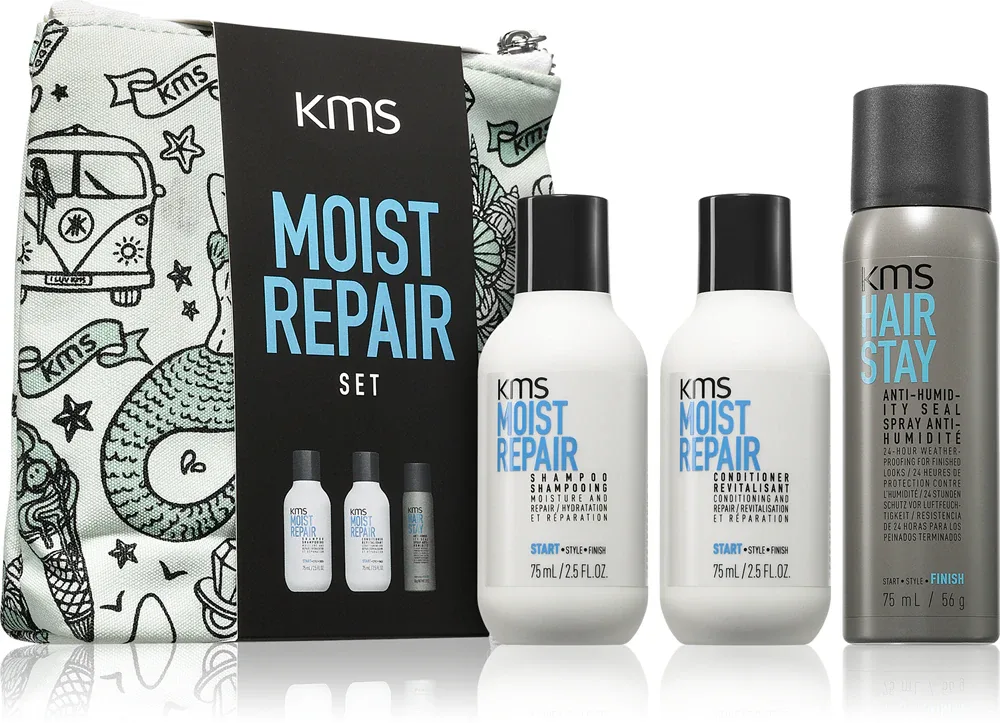 KMS Moist Repair Set - Набор для путешествий с увлажняющим действием, 1 шт