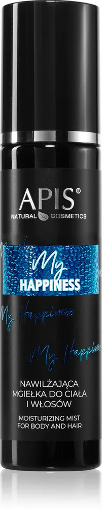 Apis Natural Cosmetics My Happiness - Увлажняющий спрей для тела и волос, 150 мл