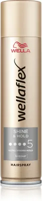 Wella Wellaflex Shine & Hold - Лак для волос, 400 мл