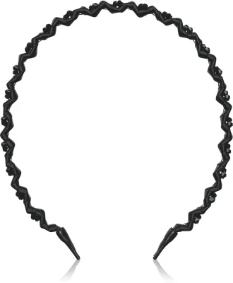 invisibobble Hairhalo True Dark Sparkle - Ободок для волос, 1 шт