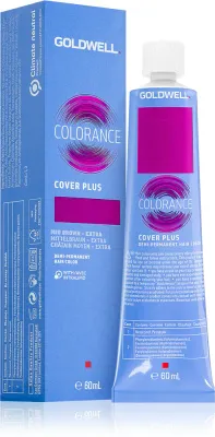 Краска для волос Goldwell Colorance Cover Plus стойкая, закрашивает седину, коричневый оттенок, 60 мл