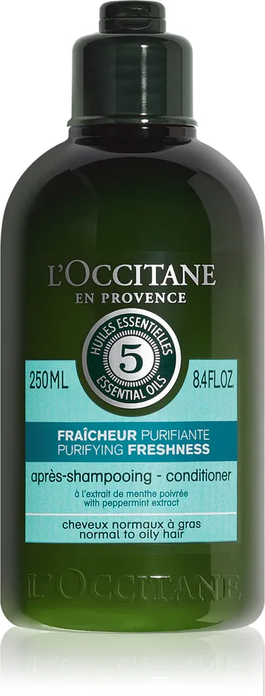 L’Occitane Aromachology - Кондиционер для волос: очищающий уход для нормальных и склонных к жирности волос, 250 мл