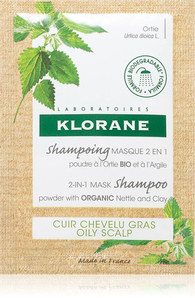 Klorane Nettle - Шампунь в порошке, 24 г
