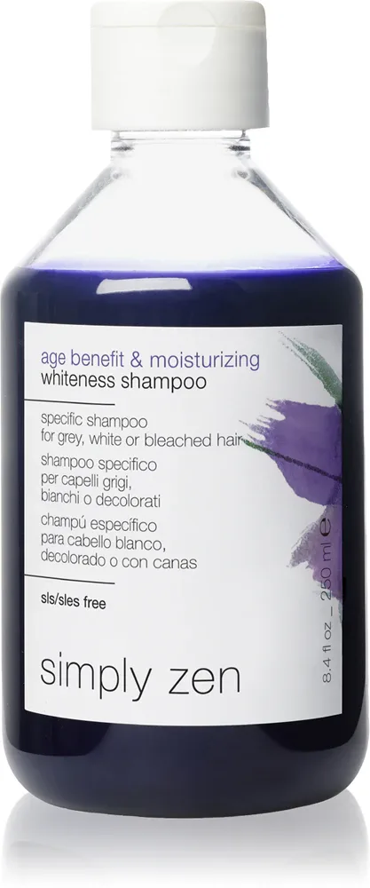 Simply Zen Age Benefit & Moisturizing - Тонирующий шампунь для осветленных или с балаяжем волос, 250 мл
