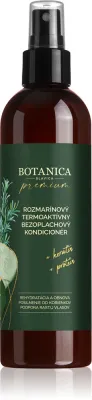 Soaphoria Botanica Slavica Rosemary Protective Leave-In Conditioner - Термохронный спрей для использования с утюжкой и курчавыми волосами, 150 мл
