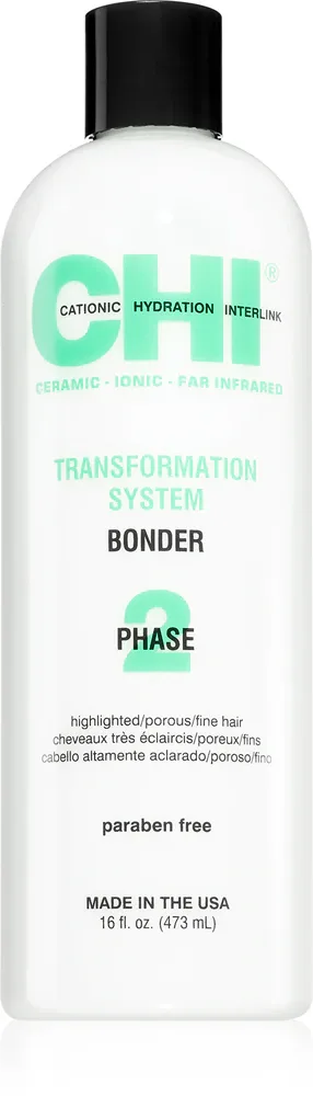 CHI Transformation System Bonder Phase 2 - Сыворотка для волос для выпрямления волос, 473 мл