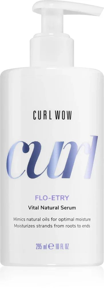 Color WOW Curl Flo-Entry - Регенерирующая сыворотка с маслом для кудрявых и волнистых волос, 295 мл