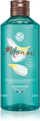 Yves Rocher Monoi de Tahiti - Гель для душа для тела и волос, 400 мл