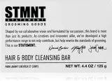 STMNT Care Hair & Body Cleansing Bar - В контексте шампуня для волос: очищающее мыло в виде кубика для волос, бороды и тела, 125 г — фото 1