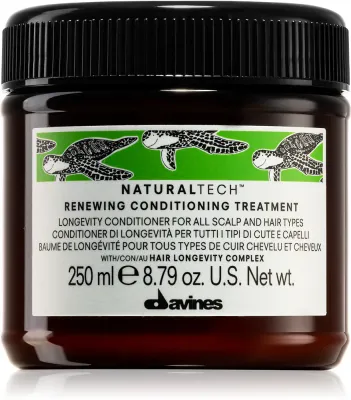 Davines Naturaltech Renewing Conditioning Treatment - Нежный кондиционер без сульфатов для восстановления кожи головы, 250 мл