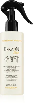 Термозащитное средство для волос Phytorelax Laboratories Keratin Liss разглаживающее, против пушистости, 250 мл