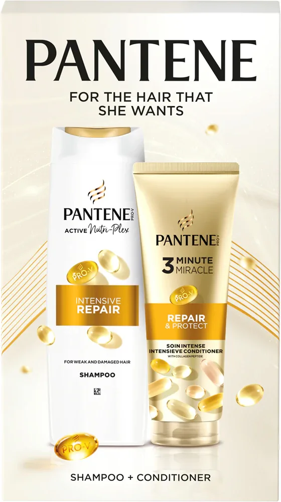 Pantene Intensive Repair Hair Set - Подарочный набор для поврежденных волос