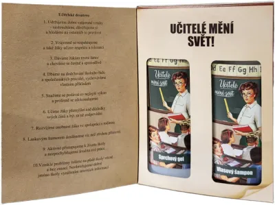 Bohemia Gifts & Cosmetics Book Teachers Change the World - Подарочный набор для лица