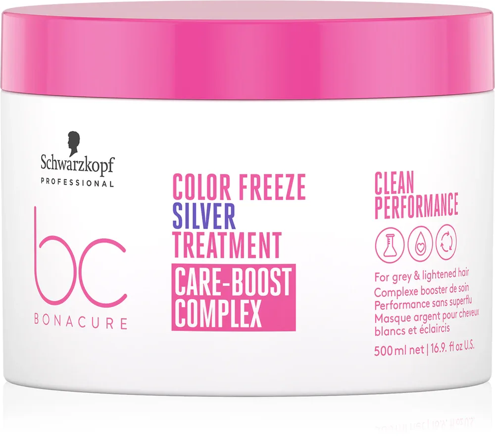 Schwarzkopf Professional BC Bonacure Color Freeze Silver - Маска для волос блонд с балаяжем, 500 мл
