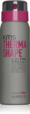 KMS Thermashape 2-IN-1 Spray - лак для волос перед высокой температурой, 75 мл