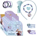 Набор аксессуаров для волос Disney Frozen с браслетом и кольцом, подарочный для детейIII. — фото 1