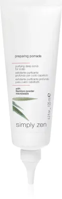 Simply Zen Preparing Pomade - Очищающий пилинг-шампунь для кожи головы, 125 мл