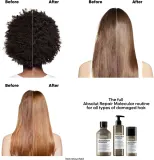 L’Oreal Professionnel Serie Expert Absolut Repair Molecular - Удобная упаковка для поврежденных волос, 2 шт — фото 3
