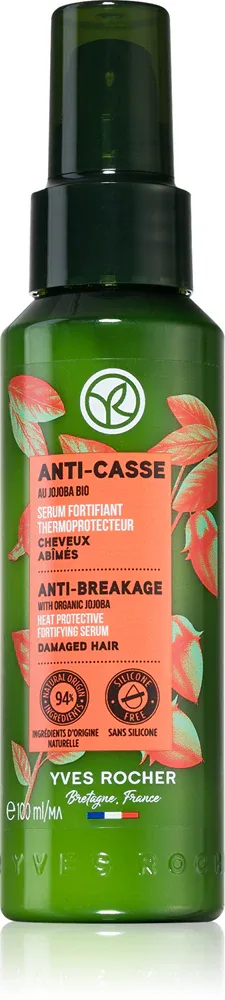 Yves Rocher Anti-Casse - Сыворотка укрепляющая против ломкости волос with Organic Jojoba, 100 мл