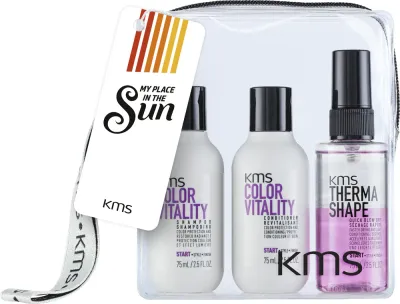 KMS Color Vitality Travel Pack - Набор для волос в путешествие, 1 шт