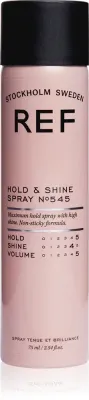 Лак для волос REF Hold Shine Spray N545 сильной фиксации, дорожный формат, 75 мл