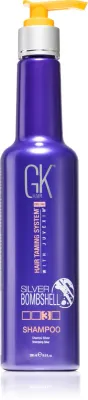 GK Hair Silver Bombshell - Шампунь для волос блонд, нейтрализующий рыжие оттенки