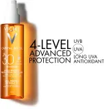 Vichy Capital Soleil Cell Protect Invisible Oil - Защитное масло SPF 30, 200 мл — фото 3
