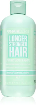 Hairburst Longer Stronger Hair Oily Scalp & Roots - Очищающий шампунь для волос с склонностью к жирности, 350 мл