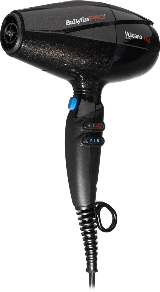 Фен для волос BaByliss PRO Vulcano-HQ профессиональный, с ионизацией, 2400 Вт BAB6980IE
