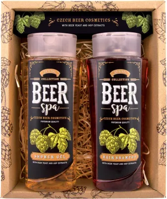 Bohemia Gifts & Cosmetics Beer Spa - Набор подарочный для душа для мужчин