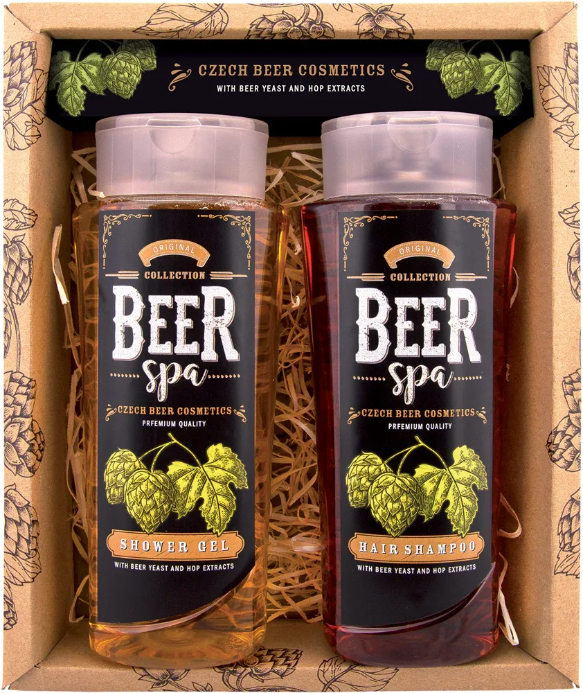 Bohemia Gifts & Cosmetics Beer Spa - Набор подарочный для душа для мужчин