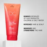 Schwarzkopf Professional BC Bonacure Sun Protect Sun Pouch - Набор для волос в путешествие, 3 шт — фото 8