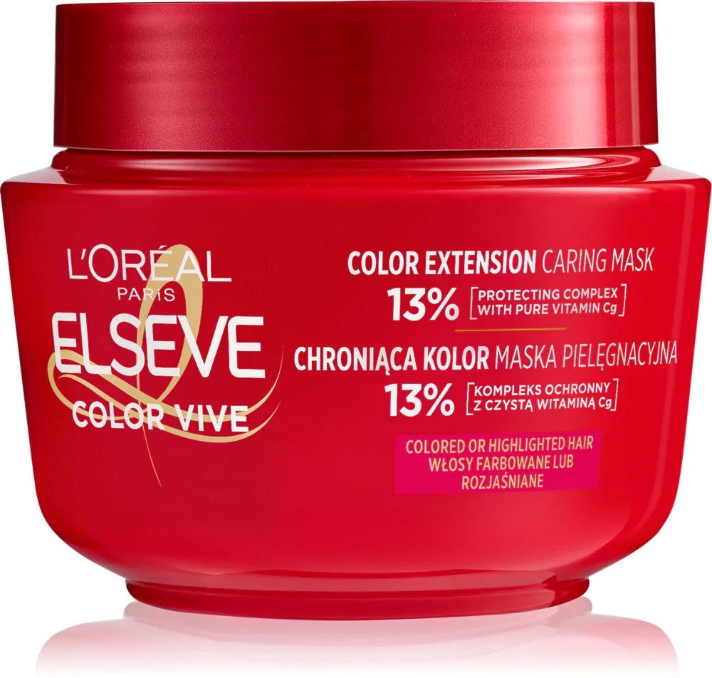 L’Oreal Paris Elsve Color Vive - Уход за окрашенными волосами - маска, 300 мл