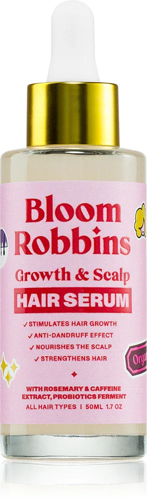 Bloom Robbins Growth & Scalp HAIR SERUM - Сыворотка для всех типов волос, 50 мл