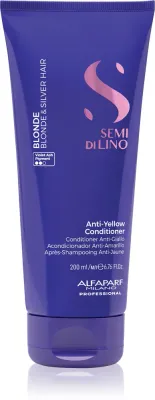 Alfaparf Milano Semi di Lino Blonde - Фиолетовый кондиционер для светлых волос с балаяжем, 200 мл