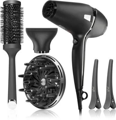 Набор для укладки волос ghd Air фен, диффузор, щётка и зажимы, подарочный