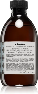 Davines Alchemic Shampoo Tobacco - Увлажняющий шампунь для подчеркивания цвета волос, 280 мл