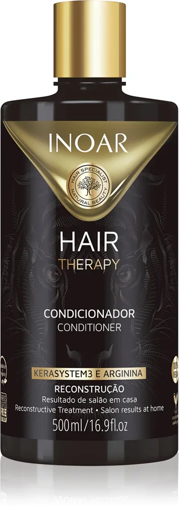 INOAR Hair Therapy - Укрепляющий бальзам для поврежденных волос, 500 мл