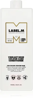 label.m Vibrant Rose Colour Care Conditioner - Увлажняющий бальзам для окрашенных волос, 1000 мл