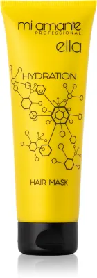 Mi Amante Professional Ella Hydration Hair Mask - Интенсивная увлажняющая маска для сухих и поврежденных волос, 250 мл