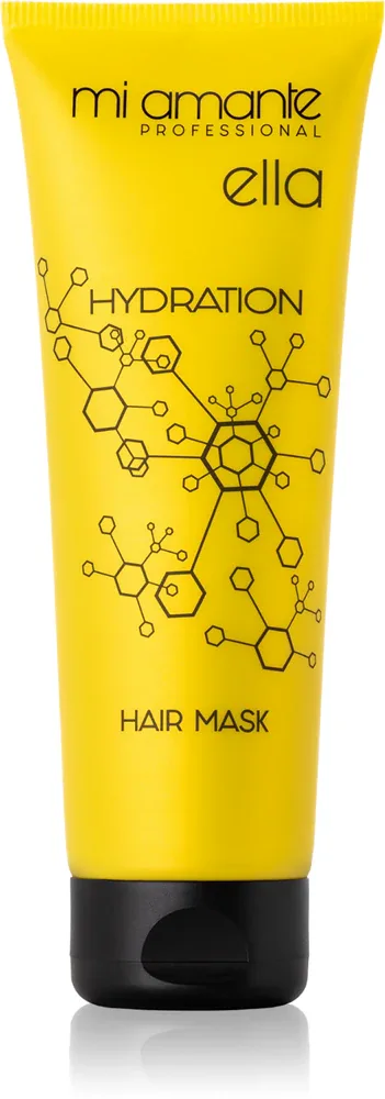 Mi Amante Professional Ella Hydration Hair Mask - Интенсивная увлажняющая маска для сухих и поврежденных волос, 250 мл