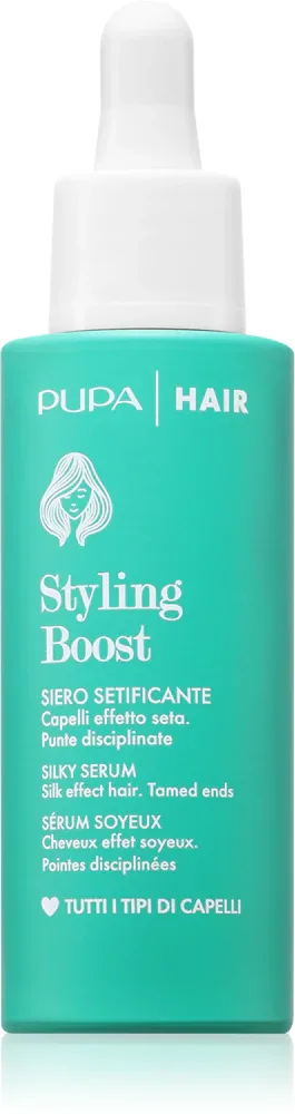 PUPA Milano Styling Boost Hair Serum - Сыворотка для шелковистых волос, 30 мл