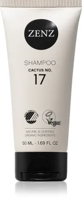 ZENZ Organic Cactus No. 17 - Увлажняющий шампунь, 50 мл