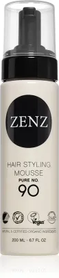 ZENZ Organic Pure No. 90 - Пена для волос перед высокой температурой, 200 мл