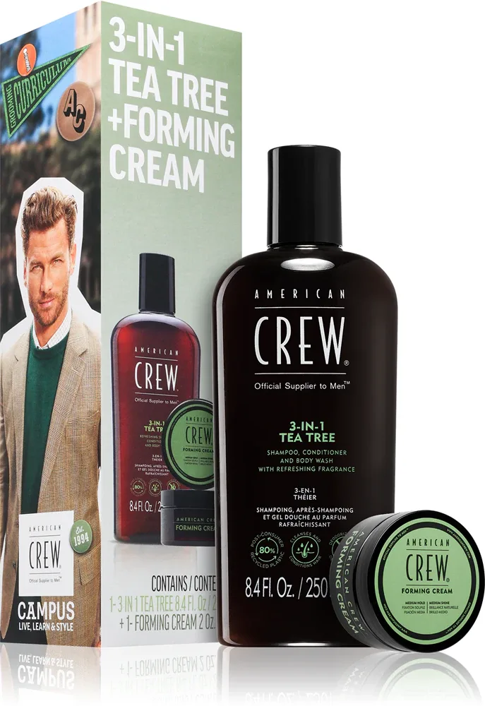 American Crew Duo Kit 1 - Набор для укладки волос для мужчин, 2 шт