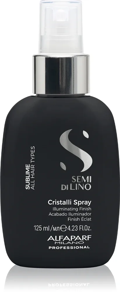 Alfaparf Milano Semi di Lino Sublime Cristalli - Спрей для волос для придания блеска, 125 мл