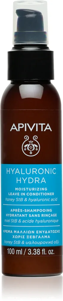 Apivita Hydration Moisturizing Leave In Conditioner - Средство без смывки, 100 мл