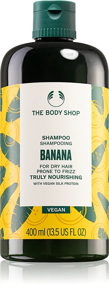 The Body Shop Banana Shampoo - увлажняющий шампунь для сухих волос
