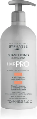 BYPHASSE Hair Pro - Питательный шампунь для сухих волос, 750 мл