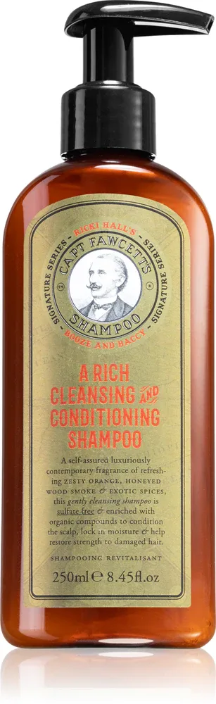 Captain Fawcett Shampoo Ricki Halls's Booze & Baccy - Очищающий шампунь, 250 мл